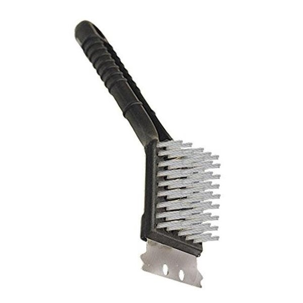 21St Century 21St Century Product B65A4 Bbq Grill Brush with Scraper - 8 in. B65A4